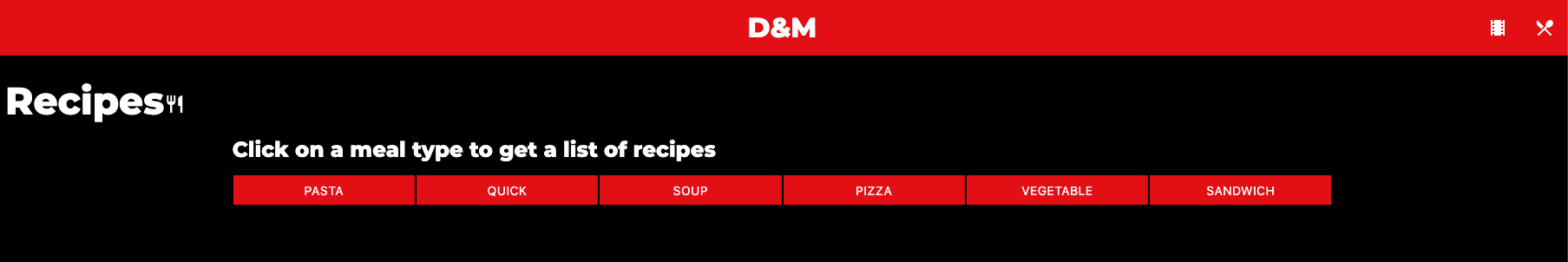 Recipes Search